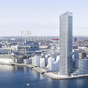 26-etage Med Utrolig Havudsigt Århus